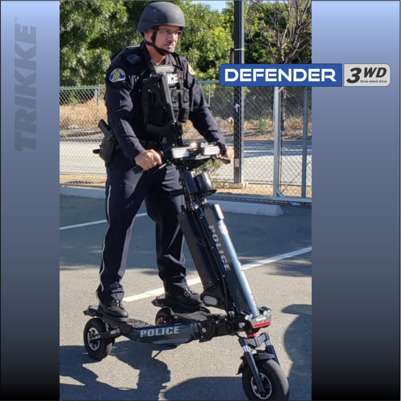 Lekki Pojazd Patrolowy, Elektryczny DEFENDER Trikke 3x3