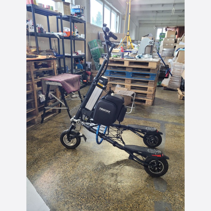 Elektryczny Trikke  czarny EV6.0, doskonały stan. 1 sezon używany!
